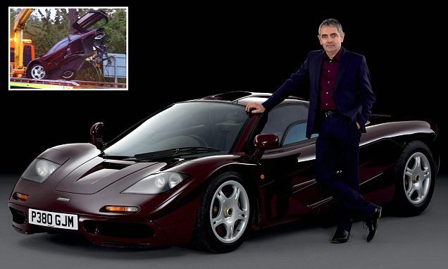 Κουφό: Ο Mr. Bean πούλησε την τρακαρισμένη του McLaren για 8 εκατομμύρια λίρες [εικόνες]   | iefimerida.gr 0