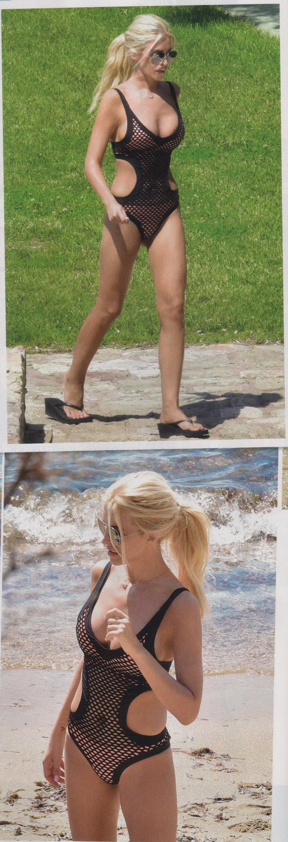 «Γοργόνα» με αποκαλυπτικό διχτυωτό μαγιό η Κατερίνα Καινούργιου -Προκάλεσε καρδιοχτύπια[εικόνες] | iefimerida.gr 1