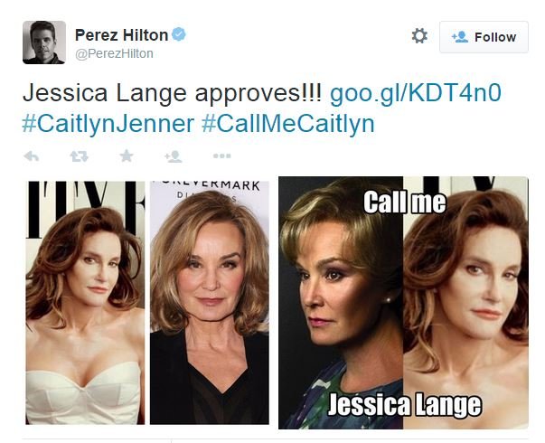 Τι απαντά η Τζέσικα Λανγκ σε όσους λένε ότι η Κέιτλιν Τζένερ... της μοιάζει [εικόνες] | iefimerida.gr 3