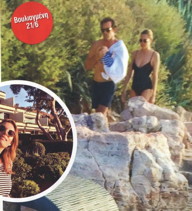 Βίκυ Καγιά, η πρώτη έξοδος με τη νεογέννητη κόρη της στη θάλασσα [εικόνες] | iefimerida.gr 0