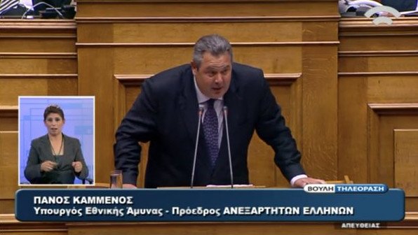 Το twitter «κράζει» τον Καμμένο για την αγοραία φράση «στα τέσσερα» | iefimerida.gr 0