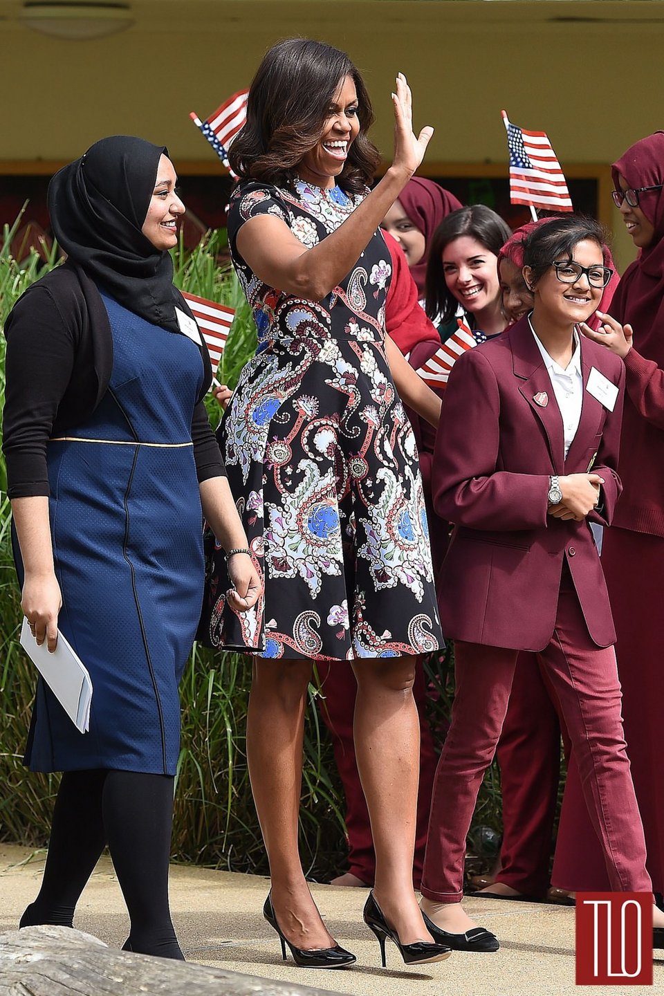 Η Μισέλ Ομπάμα ψηφίζει Ελλάδα - Η εμφάνιση με εκπληκτικό φόρεμα Ελληνίδας σχεδιάστριας που συζητήθηκε [εικόνες] | iefimerida.gr 9