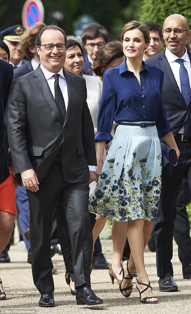 Κλασάτη και αριστοκρατική: Η βασίλισσα Λετίσια δίνει μαθήματα στυλ στους Γάλλους [εικόνες] | iefimerida.gr 7