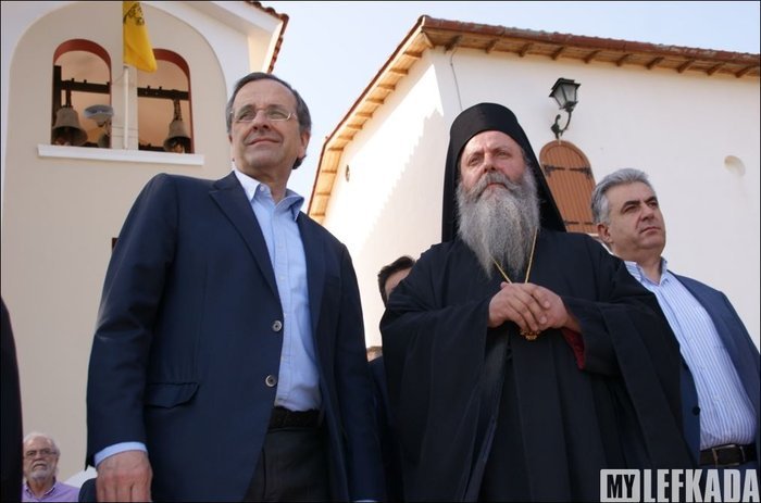 Το προσκύνημα του Σαμαρά στην Παναγιά Φανερωμένη [εικόνες] | iefimerida.gr 2
