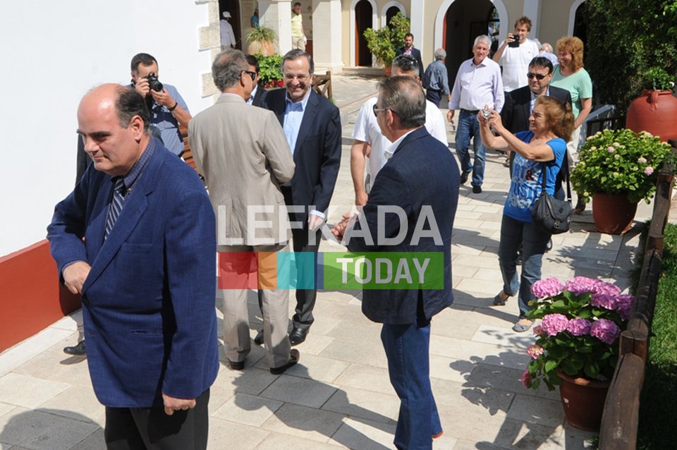 Το προσκύνημα του Σαμαρά στην Παναγιά Φανερωμένη [εικόνες] | iefimerida.gr 4