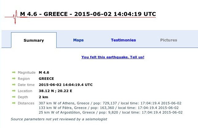 Ισχυρός σεισμός 4,6 Ρίχτερ ταρακούνησε την Κεφαλονιά [εικόνα] | iefimerida.gr 1
