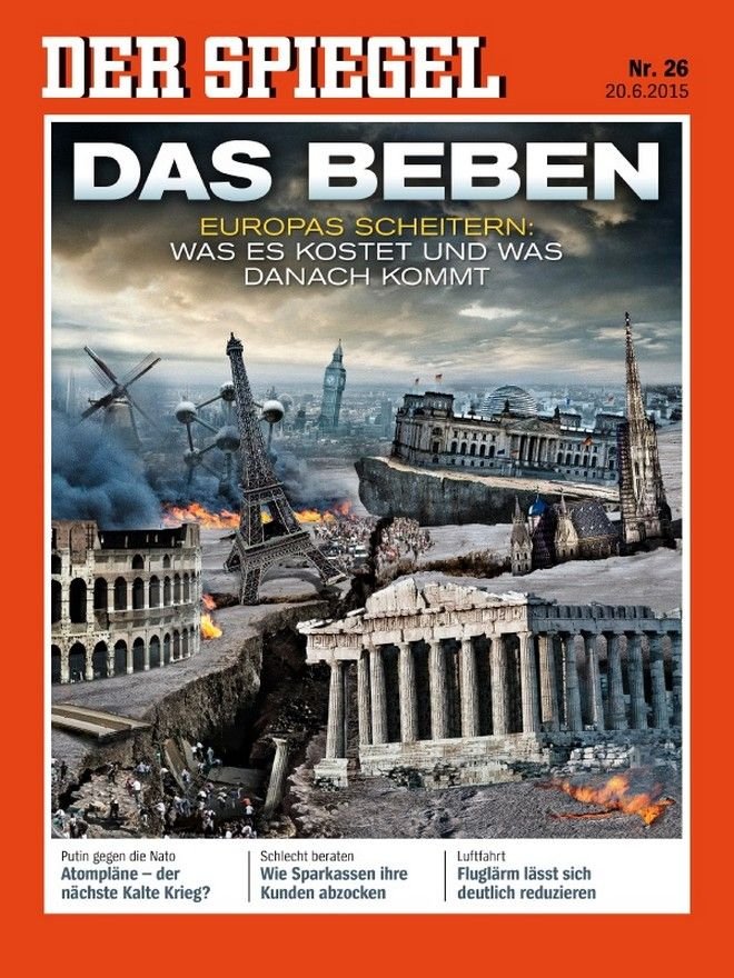 «Σεισμός στην Ευρώπη»: Το εξώφυλλο Spiegel για την Ελλάδα | iefimerida.gr 0