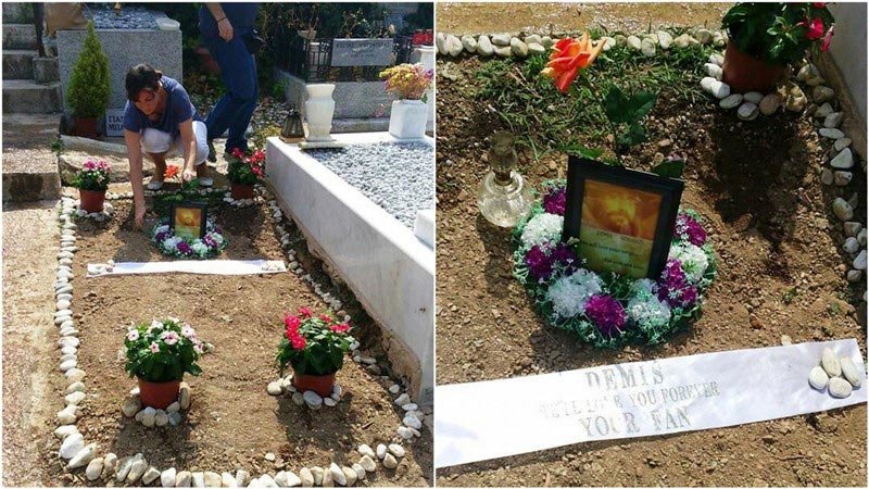 Θλίψη: Εντελώς παρατημένος ο τάφος του αγαπημένου Ντέμη Ρούσσου – Κανείς δεν φρόντισε να ολοκληρωθεί [εικόνες] | iefimerida.gr 2