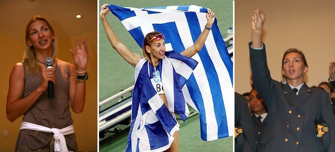 Η Φανή Χαλκιά με τήβεννο παίρνει το πτυχίο της - Παράτησε το στίβο και έγινε διεθνολόγος [εικόνες] | iefimerida.gr 2