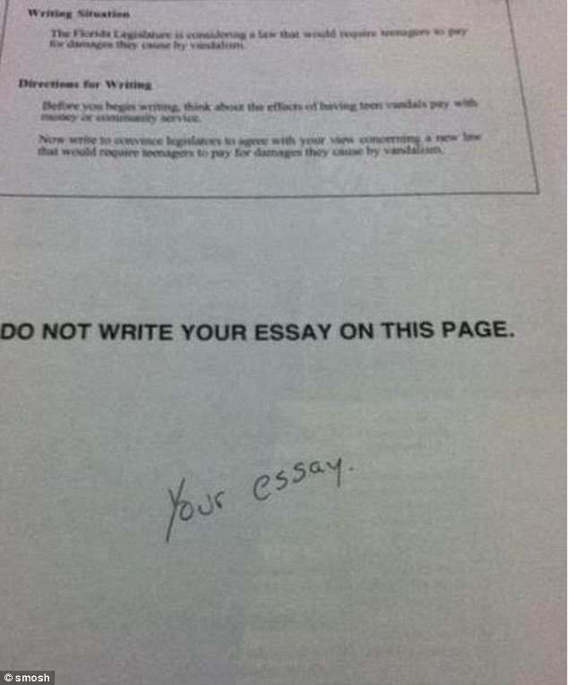 Οταν το χιούμορ παίρνει άριστα: Ξεκαρδιστικές απαντήσεις μαθητών σε διαγωνίσματα [εικόνες] | iefimerida.gr 5