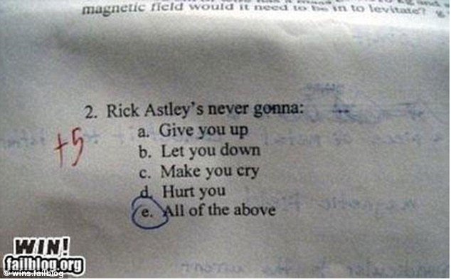 Οταν το χιούμορ παίρνει άριστα: Ξεκαρδιστικές απαντήσεις μαθητών σε διαγωνίσματα [εικόνες] | iefimerida.gr 6