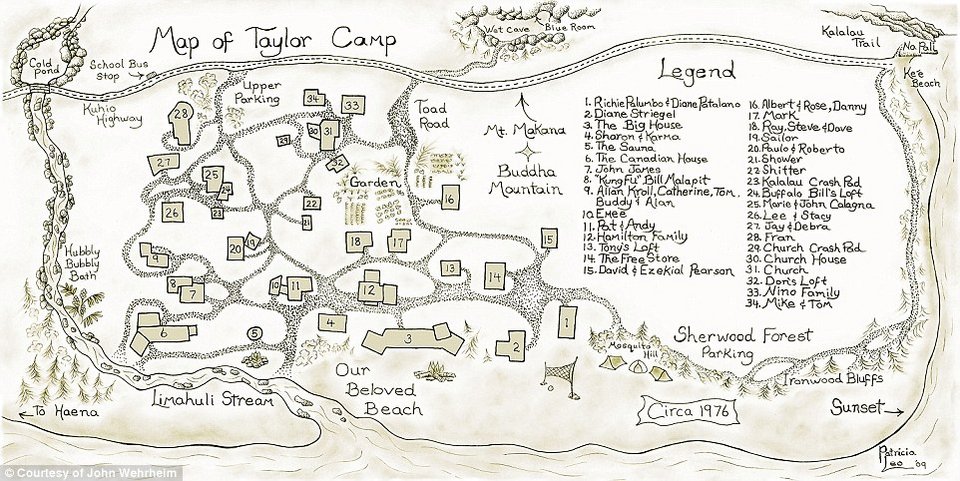 Σπάνια στιγμιότυπα από την κοινότητα χίπηδων που είχε ιδρύσει ο αδελφός της Ελίζαμπεθ Τέιλορ στη Χαβάη [εικόνες] | iefimerida.gr 1