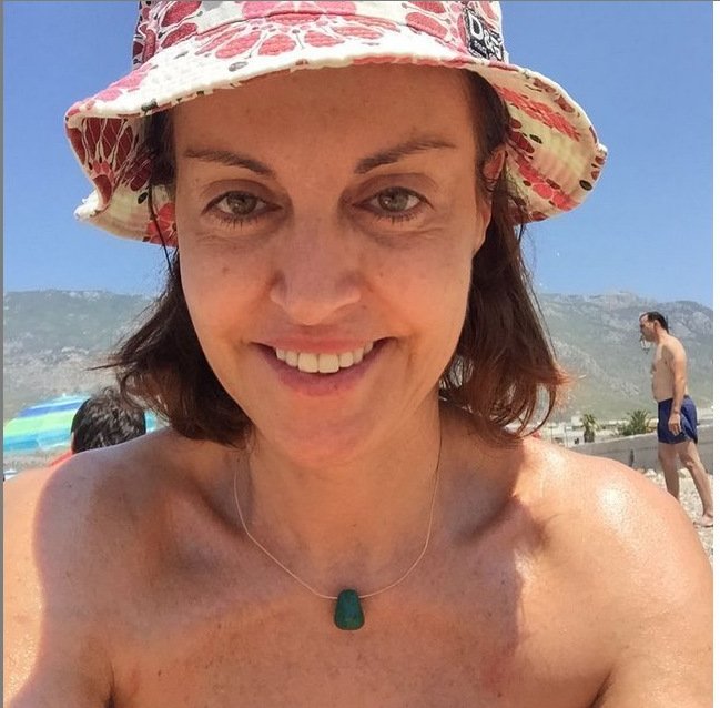 Η Αλεξάνδρα Παλαιολόγου χωρίς ίχνος μακιγιάζ [εικόνα] | iefimerida.gr 0