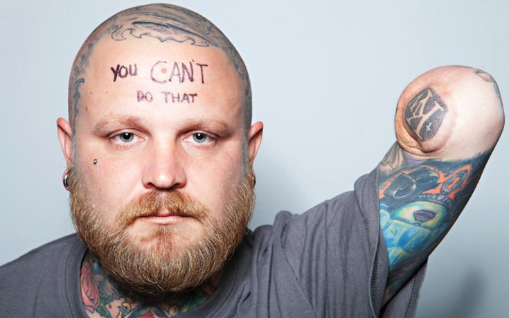 Ενα τολμηρό πρότζεκτ -Οι βαθύτερες ανασφάλειες ανθρώπων ζωγραφισμένες στο μέτωπό τους [εικόνες]  | iefimerida.gr 2