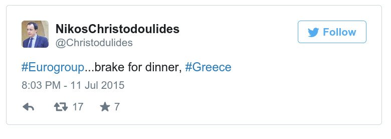 Διεκόπη το Eurogroup -Δεν υπάρχει συμφωνία -Θα συνεδριάσει ξανά στις 12:00 | iefimerida.gr 17