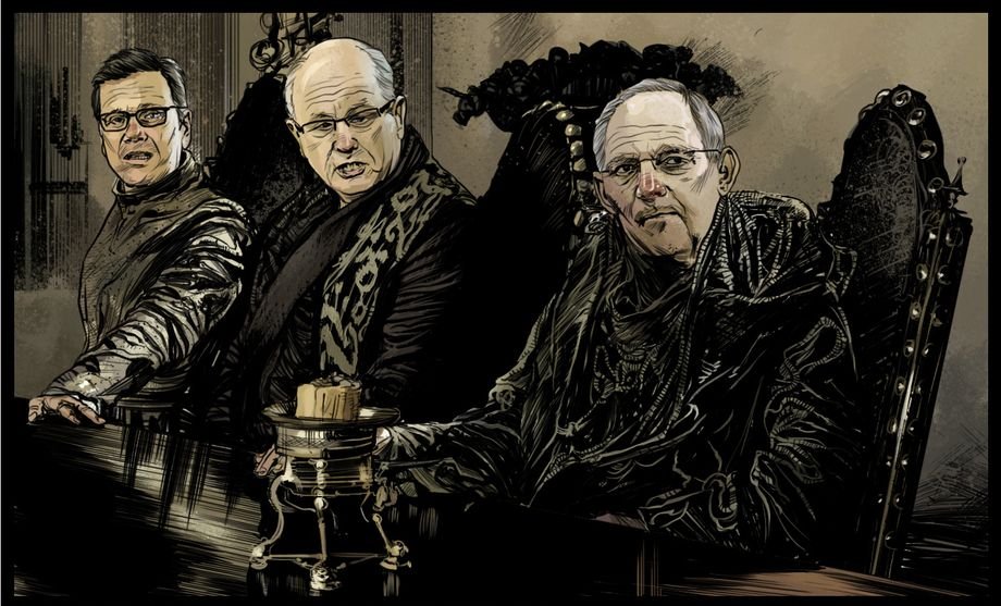 Το «Game of Thrones» της ελληνικής κρίσης -Ευφάνταστα σκίτσα της γερμανικής Die Zeit [εικόνες] | iefimerida.gr 3