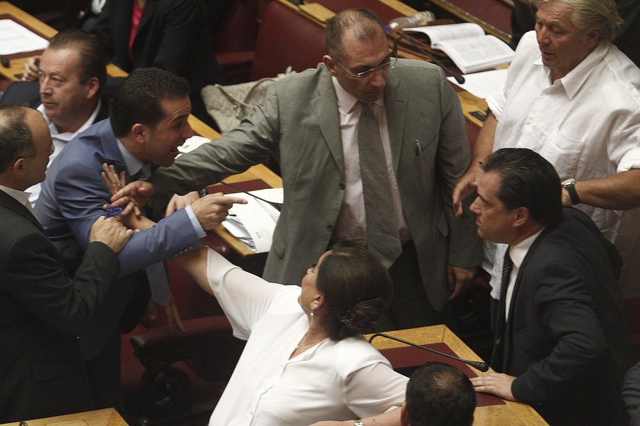 Τι φώναζε ο Αδωνις στη Βουλή και του όρμησε ο Κάτανας των ΑΝΕΛ [εικόνες] | iefimerida.gr 3