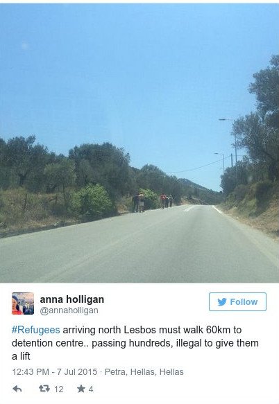 ΝΥ Times: Οι τουρίστες στη Λέσβο, αντί να κάνουν διακοπές, βοηθούν τους πρόσφυγες [εικόνες & βίντεο] | iefimerida.gr 6