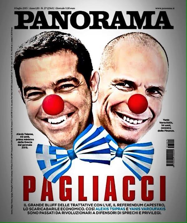 Τσίπρας-Βαρουφάκης ως παλιάτσοι στο Panorama [εικόνα] | iefimerida.gr 0