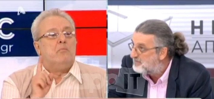 Απίστευτος καβγάς στο στούντιο: Ψαριανός: Είσαι Κασιδιάρης και Κουφοντίνας - Δημοσιογράφος: Είσαι ξεφτίλας και πιωμένος [βίντεο] | iefimerida.gr 0