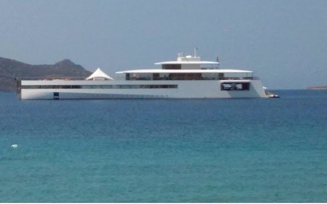 Το 75 μέτρων σούπερ-γιοτ του Στιβ Τζομπς στη Σάμο [εικόνα] | iefimerida.gr 0