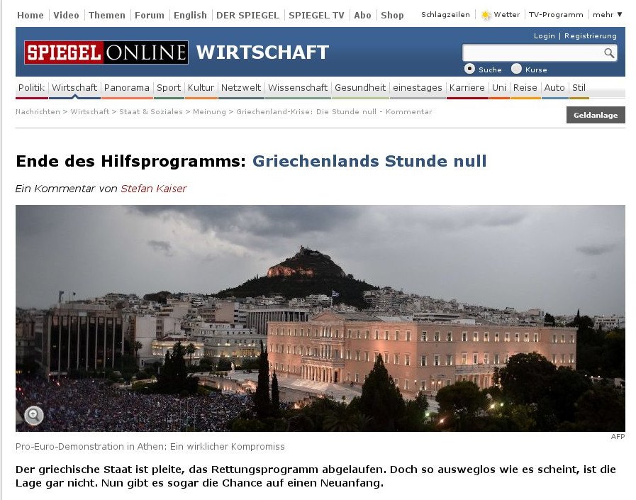 Spiegel: Τώρα είναι η ευκαιρία για μια νέα αρχή -Να πετάξουμε τη σαβούρα των παλιών προγραμμάτων | iefimerida.gr 0