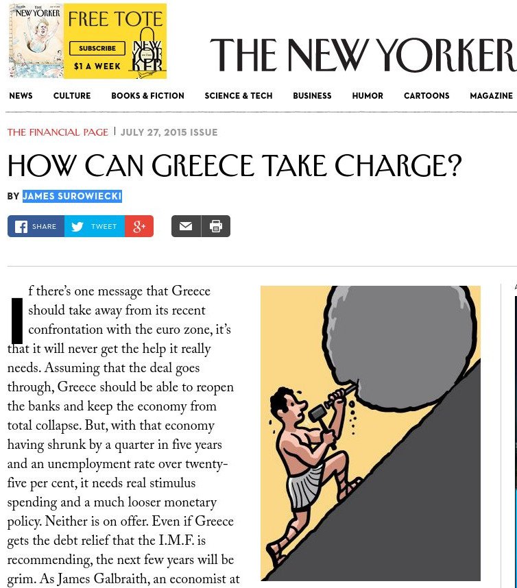 The New Yorker: Ετσι θα ανακάμψει η Ελλάδα | iefimerida.gr 0