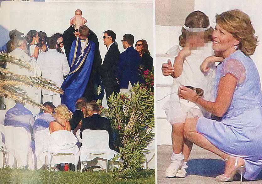 Η βάπτιση του γιου της Μαριέττας Χρουσαλά και του Λέοντα Πατίτσα [εικόνες] | iefimerida.gr 5