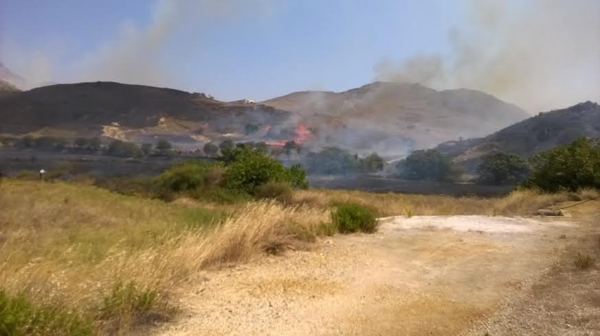 Πυρκαγιά στη Μύρινα της Λήμνου [εικόνες] | iefimerida.gr 2