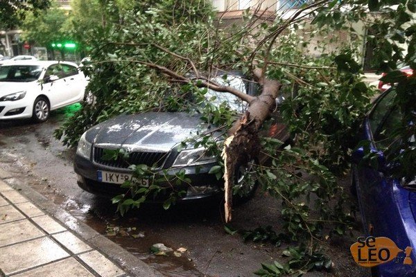 Προβλήματα ηλεκτροδότησης προκάλεσε καταιγίδα στη Θεσσαλονίκη [εικόνες] | iefimerida.gr 0