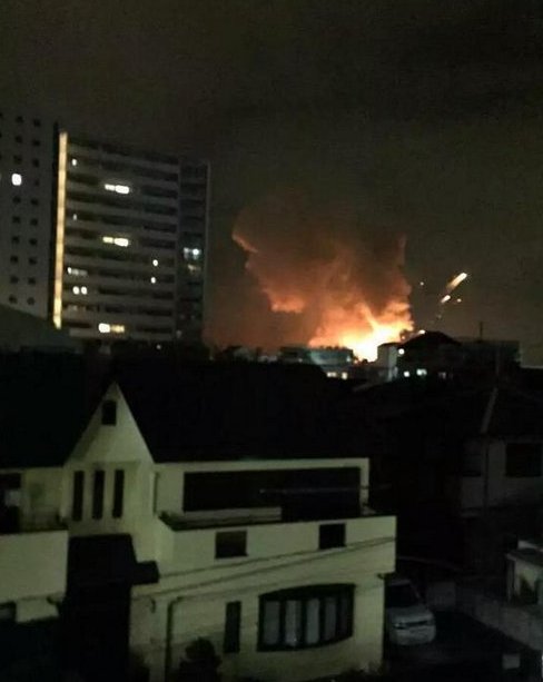 Εκρηξη σε αμερικανική βάση στην Ιαπωνία [εικόνες & βίντεο] | iefimerida.gr 0