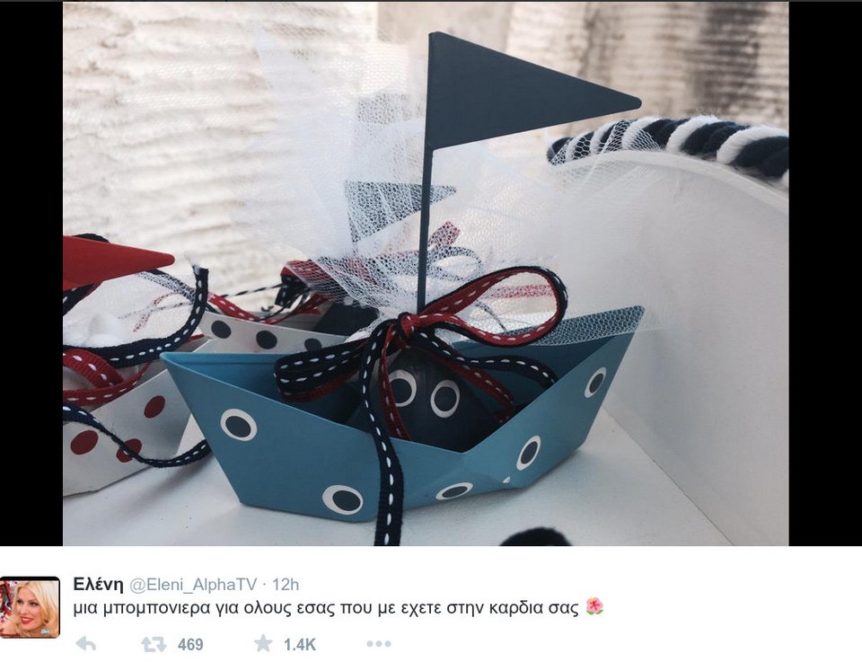 Οι πρώτες φωτογραφίες από τη βάπτιση της μικρής κόρης της Μενεγάκη - Ολες οι λεπτομέρειες [εικόνες] | iefimerida.gr 3