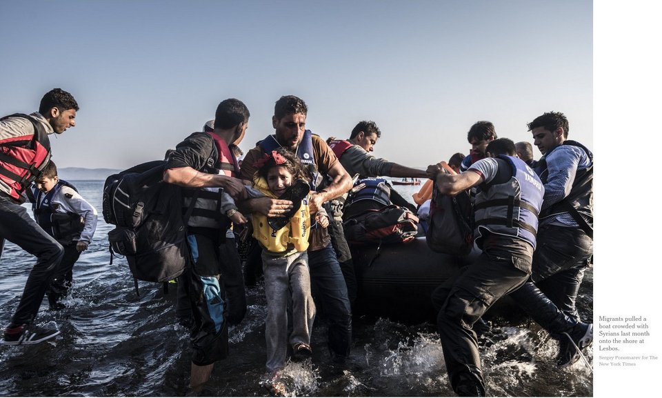 Οι NY Times στη Λέσβο: Ο μικρόκοσμος της άλλης ελληνικής κρίσης - Οι μετανάστες [εικόνες] | iefimerida.gr 0