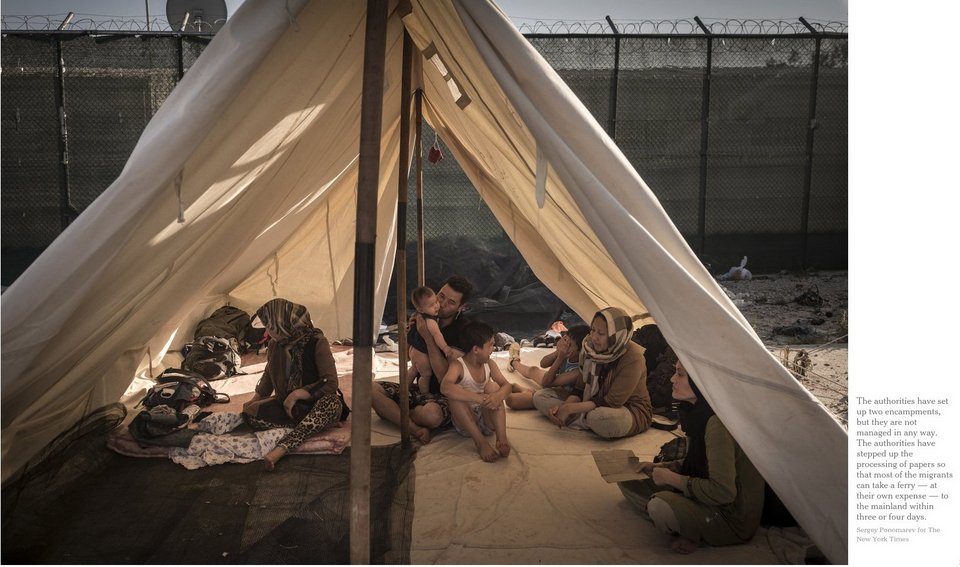 Οι NY Times στη Λέσβο: Ο μικρόκοσμος της άλλης ελληνικής κρίσης - Οι μετανάστες [εικόνες] | iefimerida.gr 2