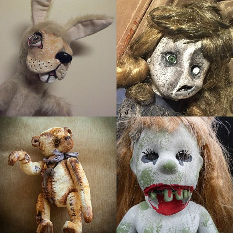 Παιχνίδια μόνο για ενηλίκους - Ματωμένα και ανατριχιαστικά αρκουδάκια και κούκλες [εικόνες] | iefimerida.gr 1