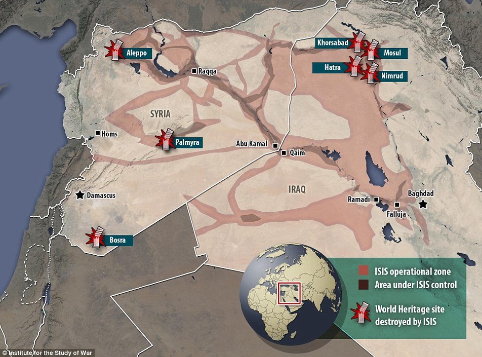 Τουρίστρια αψήφησε την απειλή του ISIS και φωτογράφισε την Παλμύρα πριν την γκρεμίσουν [εικόνες] | iefimerida.gr 1
