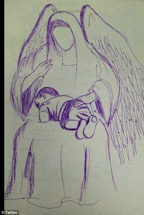 «Τσακίζουν» κόκαλα τα σκίτσα για το νεκρό προσφυγόπουλο [εικόνες] | iefimerida.gr 1