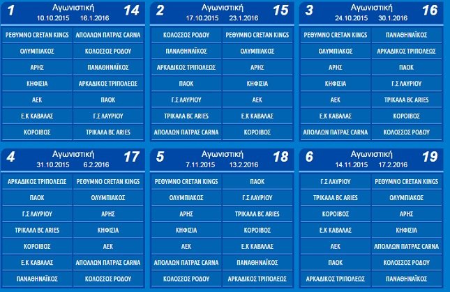 Basket League: Την 2η αγωνιστική Παναθηναϊκός – Ολυμπιακός | iefimerida.gr 0
