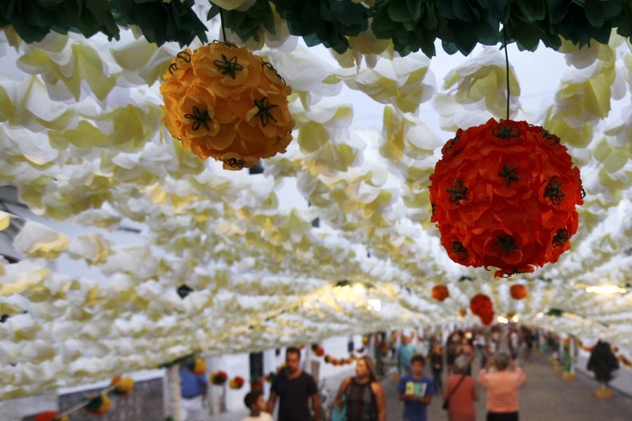 Πορτογαλία: Η εντυπωσιακή γιορτή που στολίζει τον ουρανό μίας ολόκληρης πόλης με λουλούδια [εικόνες] | iefimerida.gr 3
