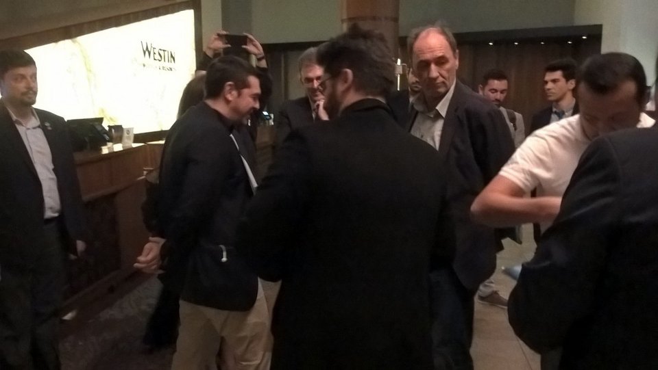 Εκπληξη: Και ο Γιώργος Παπανδρέου στην ομιλία Τσίπρα στο Ιδρυμα Κλίντον [εικόνες] | iefimerida.gr 0