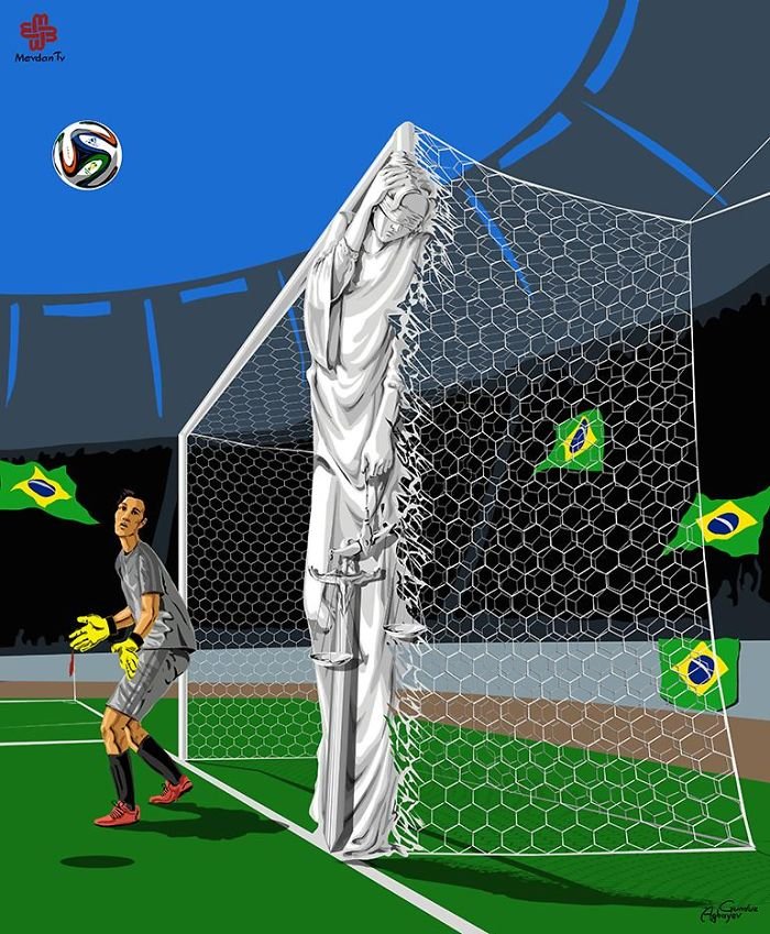 Η απονομή δικαιοσύνης σε 12 χώρες μέσα από τα μάτια ενός σκιτσογράφου -Το σκίτσο του για την Ελλάδα [εικόνες] | iefimerida.gr 9