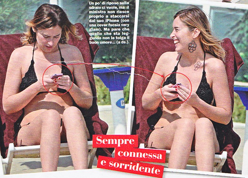 H όμορφη Ιταλίδα υπουργός που τα... έδειξε όλα κατά λάθος [εικόνες] | iefimerida.gr 6