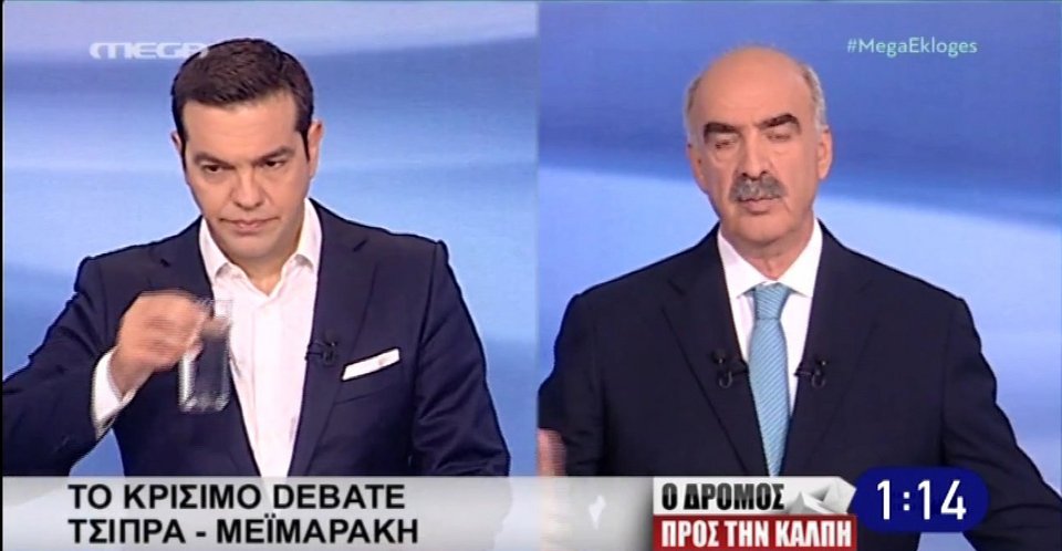 Στέγνωσε το στόμα του Αλέξη Τσίπρα στο ντιμπέιτ – Χαμός στo twitter [εικόνες] | iefimerida.gr 0