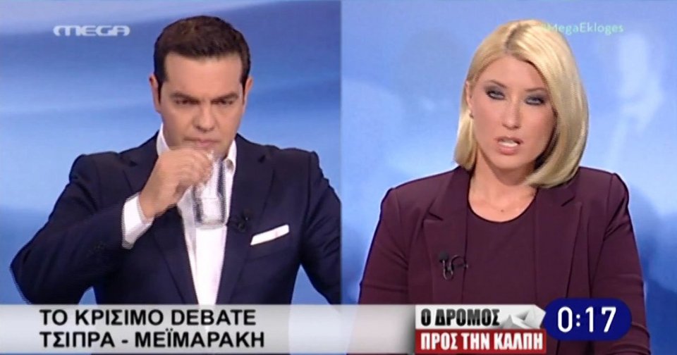 Στέγνωσε το στόμα του Αλέξη Τσίπρα στο ντιμπέιτ – Χαμός στo twitter [εικόνες] | iefimerida.gr 2