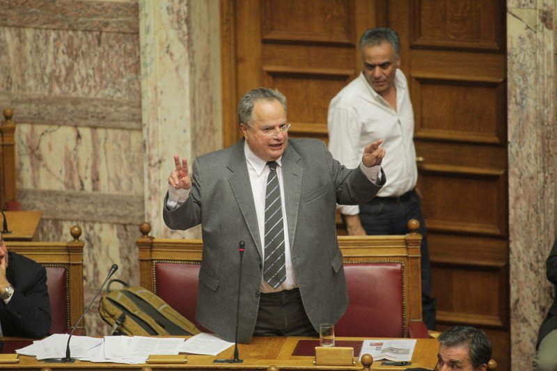 Θύελλα στη Βουλή με την επιστολή Κοτζιά για τα Σκόπια που δημοσιοποίησε η Χρυσή Αυγή [βίντεο]  | iefimerida.gr 0