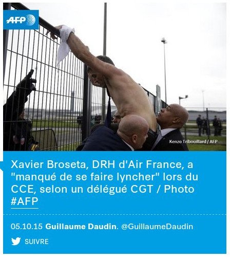 Παραλίγο να λιντσάρουν τον διευθυντή της Air France -Η εταιρεία ανακοίνωσε 2.900 απολύσεις | iefimerida.gr 2