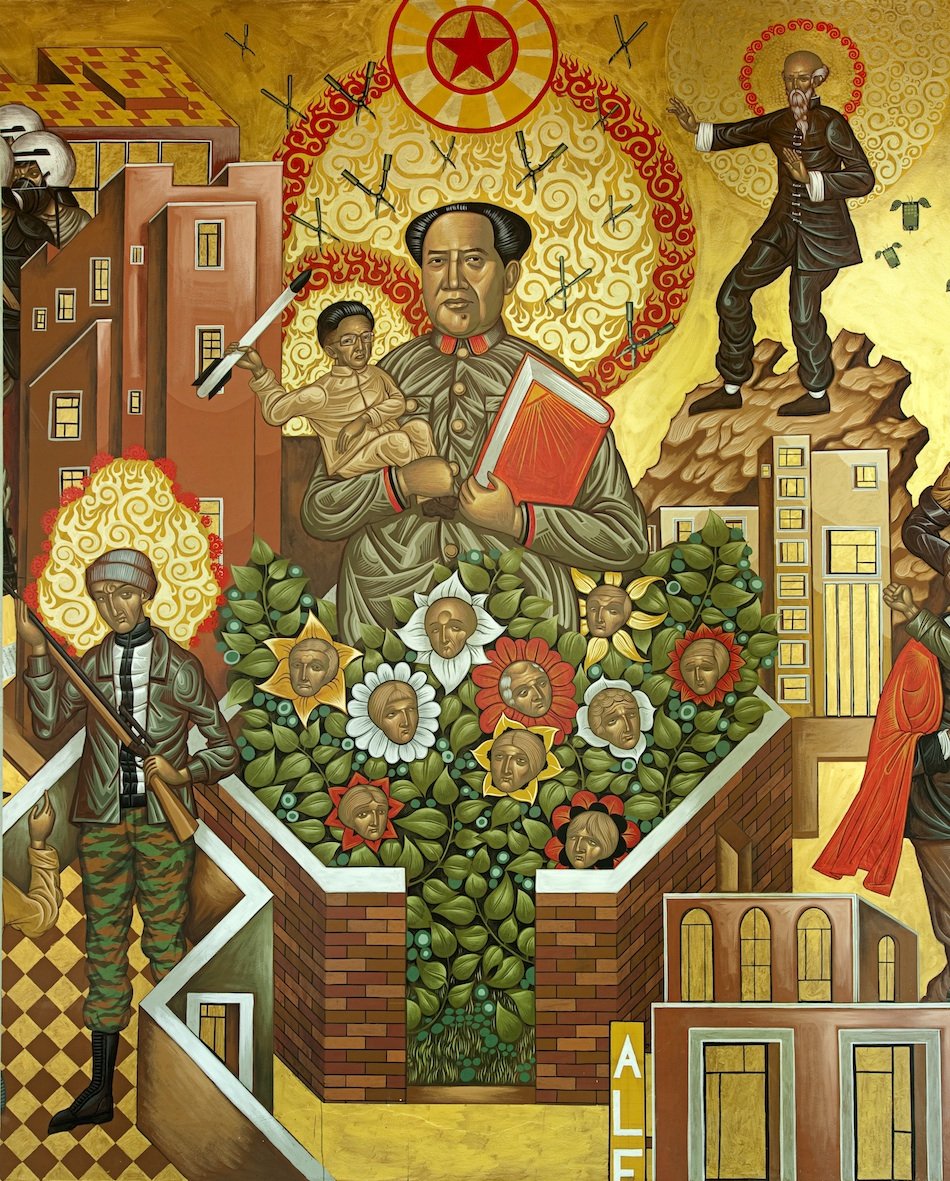 Η γερμανική  Süddeutsche Zeitung κυκλοφορεί με εξώφυλλο τον πίνακα ενός Ελληνα καλλιτέχνη [εικόνες] | iefimerida.gr 2