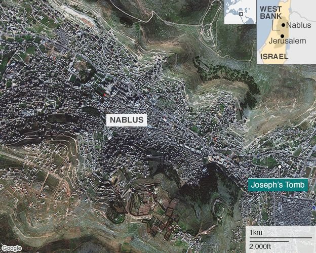 Παλαιστίνιοι πυρπόλησαν τον τάφο του Ιωσήφ στη Ναμπλούς [εικόνες] | iefimerida.gr 1