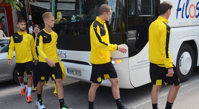 Στο γήπεδο του Αρη προπονήθηκε η Ντόρτμουντ [εικόνες] | iefimerida.gr 0