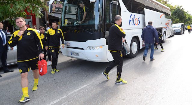 Στο γήπεδο του Αρη προπονήθηκε η Ντόρτμουντ [εικόνες] | iefimerida.gr 1